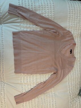 Quince Blush Pink Crewneck Sweater